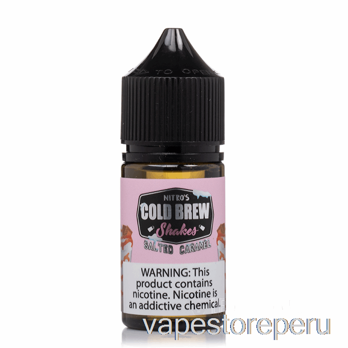 Vape Desechable Caramelo Salado - Sales Nitros Cold Brew - 30ml 25mg